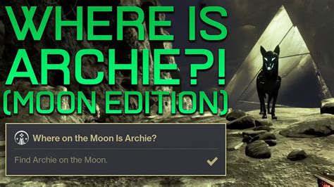 Where on the Moon is Archie Walkthrough .
